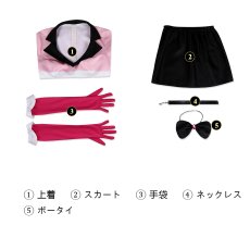 画像18: ハズビン・ホテル Hazbin Hotel エンジェル・ダスト（Angel Dust）コスプレ衣装 abccos製 「受注生産」 (18)