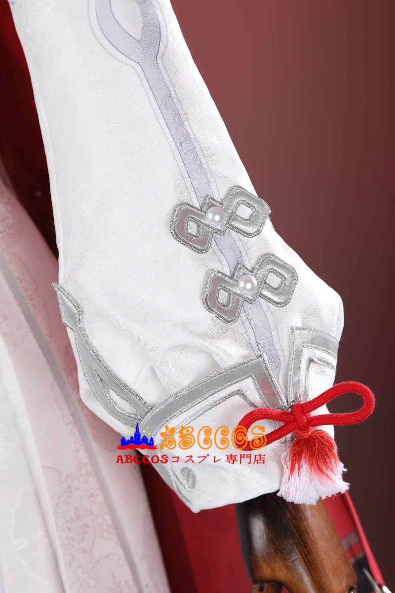 画像11: 原神 Genshin 璃月 胡桃-「残雪に咲く紅」 新コスチューム コスプレ衣装 abccos製 「受注生産」 (11)