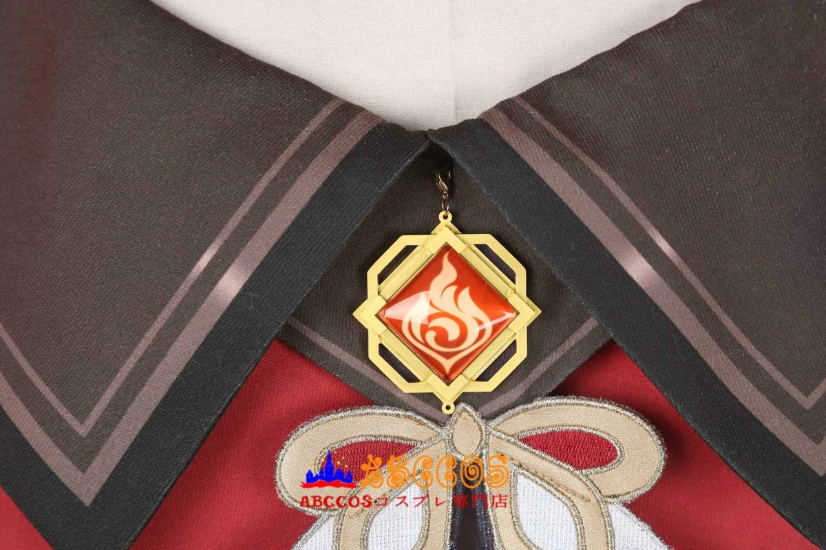 画像23: 原神 Genshin 璃月 胡桃-「残雪に咲く紅」 新コスチューム コスプレ衣装 abccos製 「受注生産」 (23)