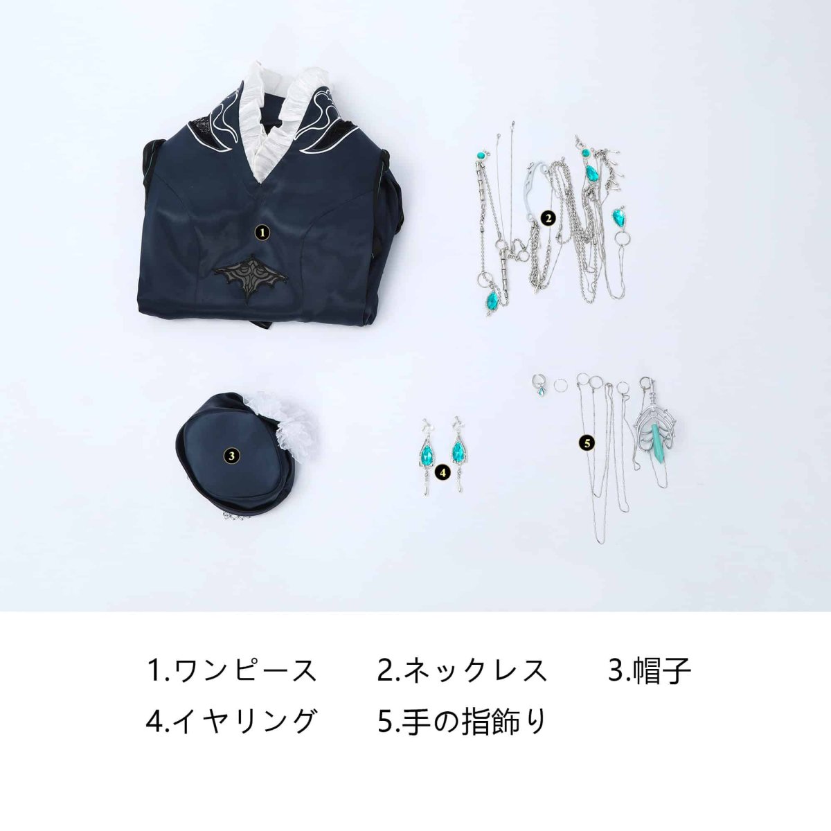 画像33: 無期迷途 PathtoNowhere イェレナ コスプレ衣装 abccos製 「受注生産」 (33)