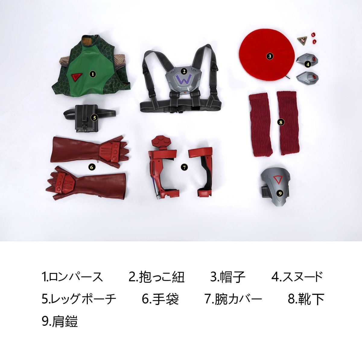 画像34: オーバーウォッチ（Overwatch）ストリートファイター6（ Street Fighter 6）ウィドウメイカー  アメリ・ラクワ Widowmaker コスプレ衣装 abccos製 「受注生産」 (34)