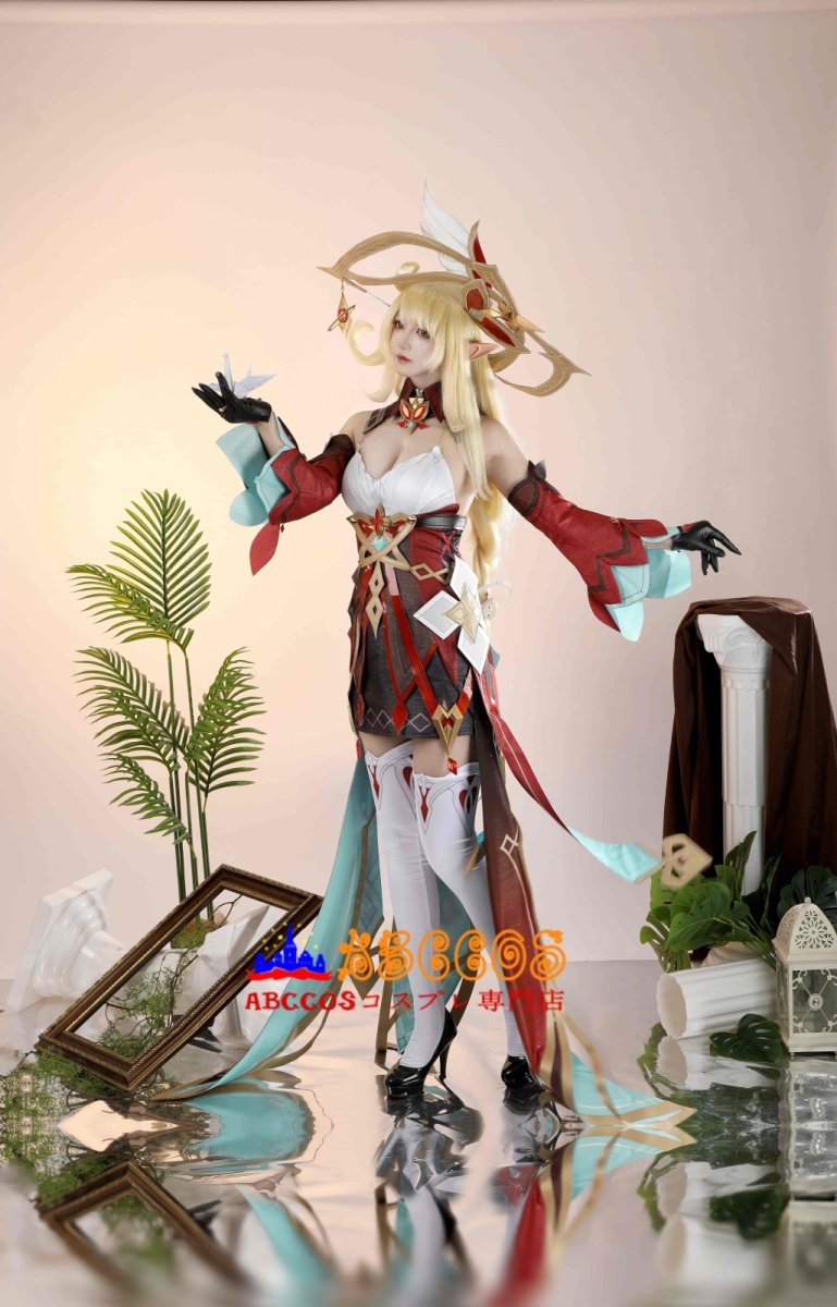 画像33: 原神（げんしん） Alice アリス コスプレ衣装 abccos製 「受注生産」 (33)