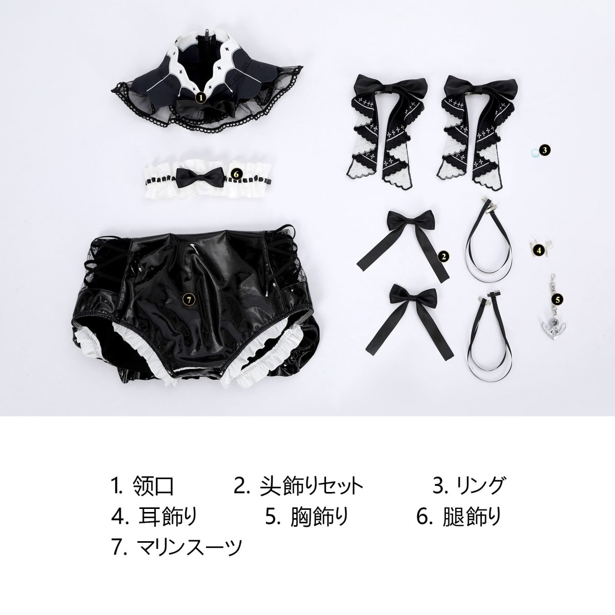 画像23: Azur Lane アズールレーン HMS Formidable フォーミダブル コスプレ衣装 abccos製 「受注生産」 (23)