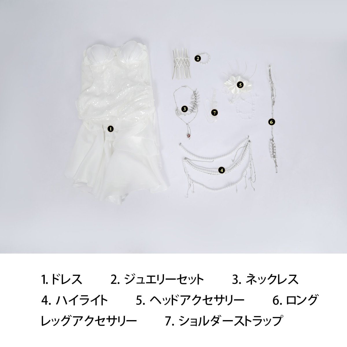 画像28: Path to Nowhere 無期迷途 (むきめいと)  緋の幕間奏曲 コスプレ衣装 abccos製 「受注生産」 (28)