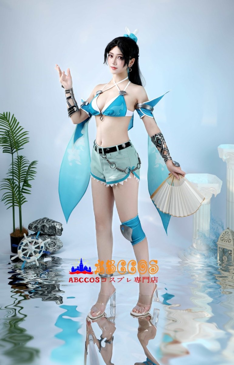 画像37: オーバーウォッチ Overwatch アンラン Anran 水着 コスプレ衣装 abccos製 「受注生産」 (37)