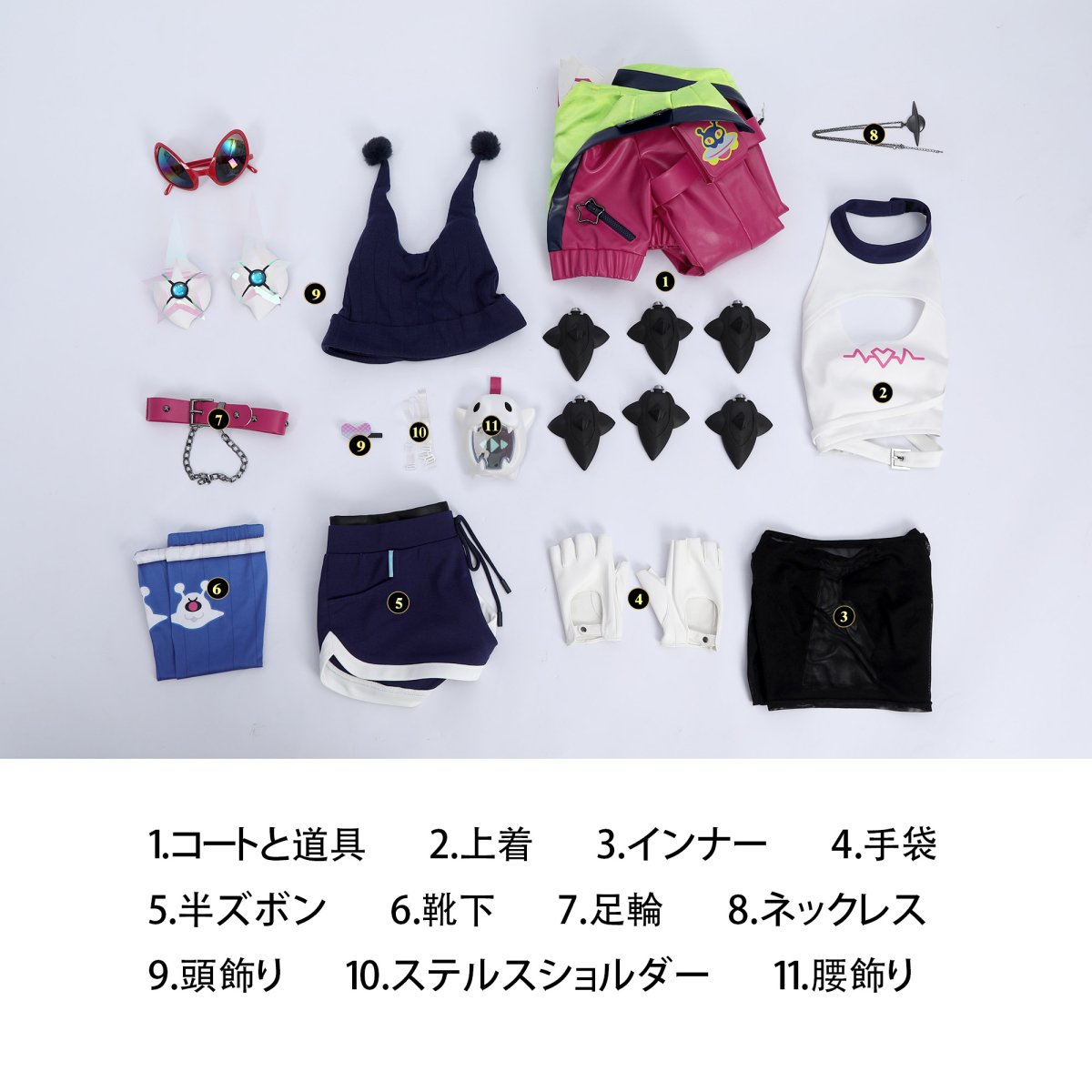 画像22: オーバーウォッチ（Overwatch）YOASOBI ジュノ（Juno）コスプレ衣装 abccos製 「受注生産」 (22)
