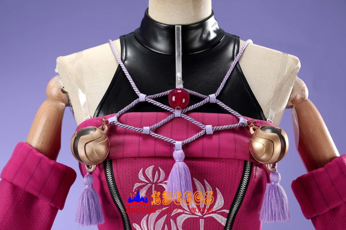 画像14: オーバーウォッチ（Overwatch） OW2  家守霧子 Kiriko イザナミ コスプレ衣装 abccos製 「受注生産」 (14)