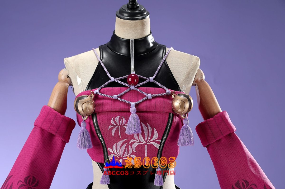 画像15: オーバーウォッチ（Overwatch） OW2  家守霧子 Kiriko イザナミ コスプレ衣装 abccos製 「受注生産」 (15)