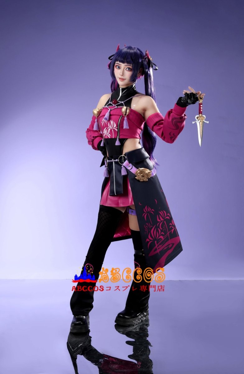 画像31: オーバーウォッチ（Overwatch） OW2  家守霧子 Kiriko イザナミ コスプレ衣装 abccos製 「受注生産」 (31)