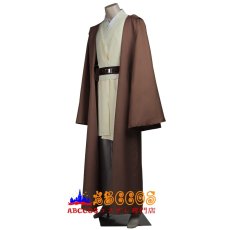 画像2: スター・ウォーズ Star Wars prequel trilogy ジェダイ Jedi Knight オビ＝ワン・ケノービ Obi-Wan Kenobi コスプレ衣装 バラ売り可 abccos製 「受注生産」 (2)