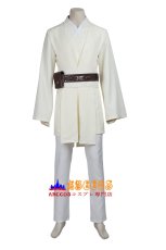 画像4: スター・ウォーズ Star Wars prequel trilogy ジェダイ Jedi Knight オビ＝ワン・ケノービ Obi-Wan Kenobi コスプレ衣装 バラ売り可 abccos製 「受注生産」 (4)
