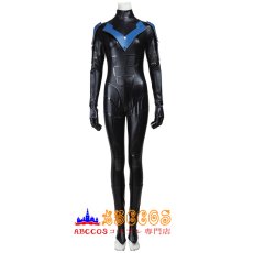 画像1: バットマン アーカム・シティ Batman：Arkham City Nightwing Dick Grayson コスプレ衣装 abccos製 「受注生産」 (1)