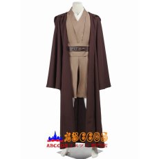 画像1: スター・ウォーズ Star Wars prequel trilogy ジェダイ Jedi Knight メイス・ウィンドゥ Mace Windu コスプレ衣装 バラ売り可 abccos製 「受注生産」 (1)