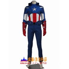 画像1: アベンジャーズ（ Marvel's The Avengers） スティーブ・ロジャース / キャプテン・アメリカ コスプレ衣装 バラ売り可 abccos製 「受注生産」 (1)