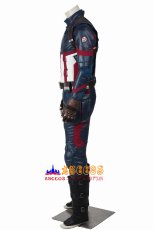 画像3: シビル・ウォー／キャプテン・アメリカ（Captain America: Civil War）スティーブ・ロジャース / キャプテン・アメリカ コスプレ衣装 abccos製 「受注生産」 (3)