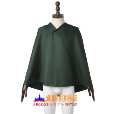 画像9: 進撃の巨人 リヴァイ 調査兵団 マント付き コスプレ衣装 コスプレ コスチューム バラ売り可 abccos製 「受注生産」 (9)