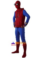 画像9: スパイダーマンホームカミング ピーター ベンジャミン パーカー コスプレ衣装 アニメ コスプレ コスチューム ゲーム バラ売り可 abccos製 「受注生産」 (9)