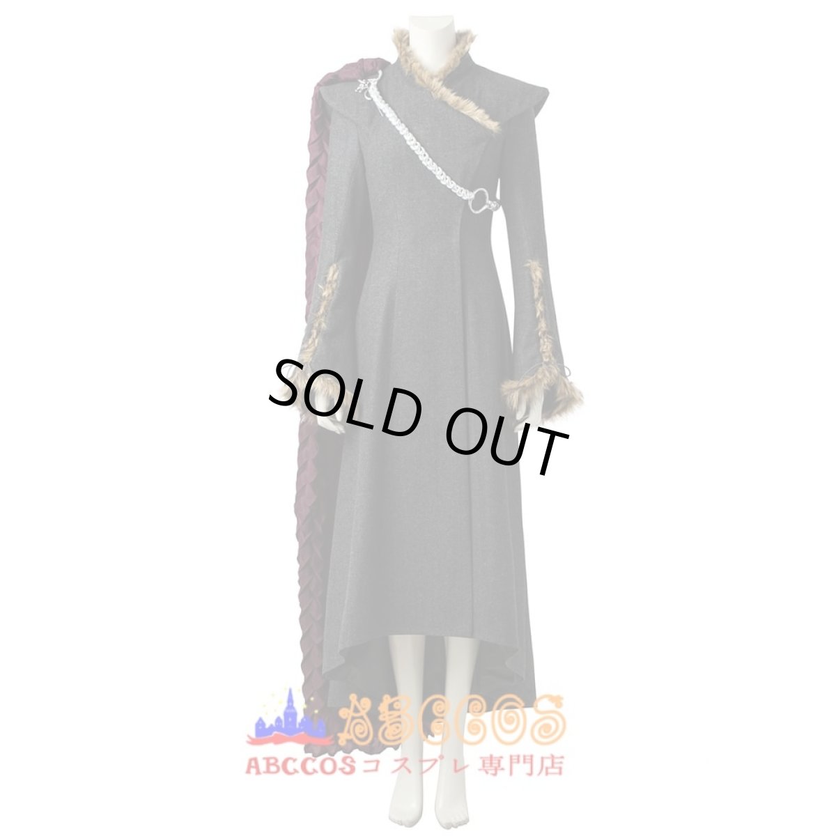 画像1: 【売り切れ即終】ゲーム・オブ・スローンズ (第7シーズン『氷と炎の歌』 デナーリス・ターガリエン Daenerys Targaryen コスプレ衣装 abccos製 「受注生産」 (1)