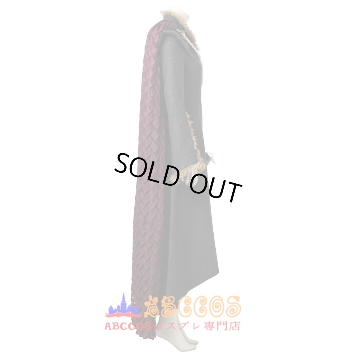 画像2: 【売り切れ即終】ゲーム・オブ・スローンズ (第7シーズン『氷と炎の歌』 デナーリス・ターガリエン Daenerys Targaryen コスプレ衣装 abccos製 「受注生産」 (2)