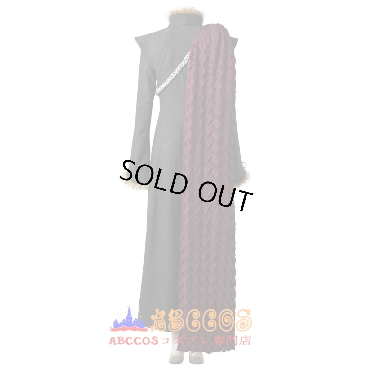 画像4: 【売り切れ即終】ゲーム・オブ・スローンズ (第7シーズン『氷と炎の歌』 デナーリス・ターガリエン Daenerys Targaryen コスプレ衣装 abccos製 「受注生産」 (4)