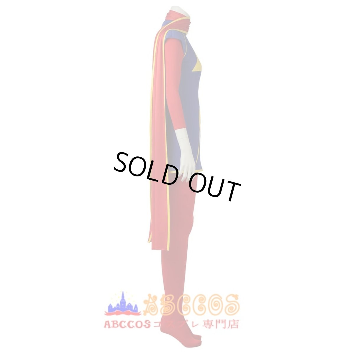 画像2: 【売り切れ即終】ミズ・マーベル（Ms. Marvel）四人目 カマラ・カーン（Kamala Khan） コスプレ衣装 コスチューム abccos製 「受注生産」 (2)