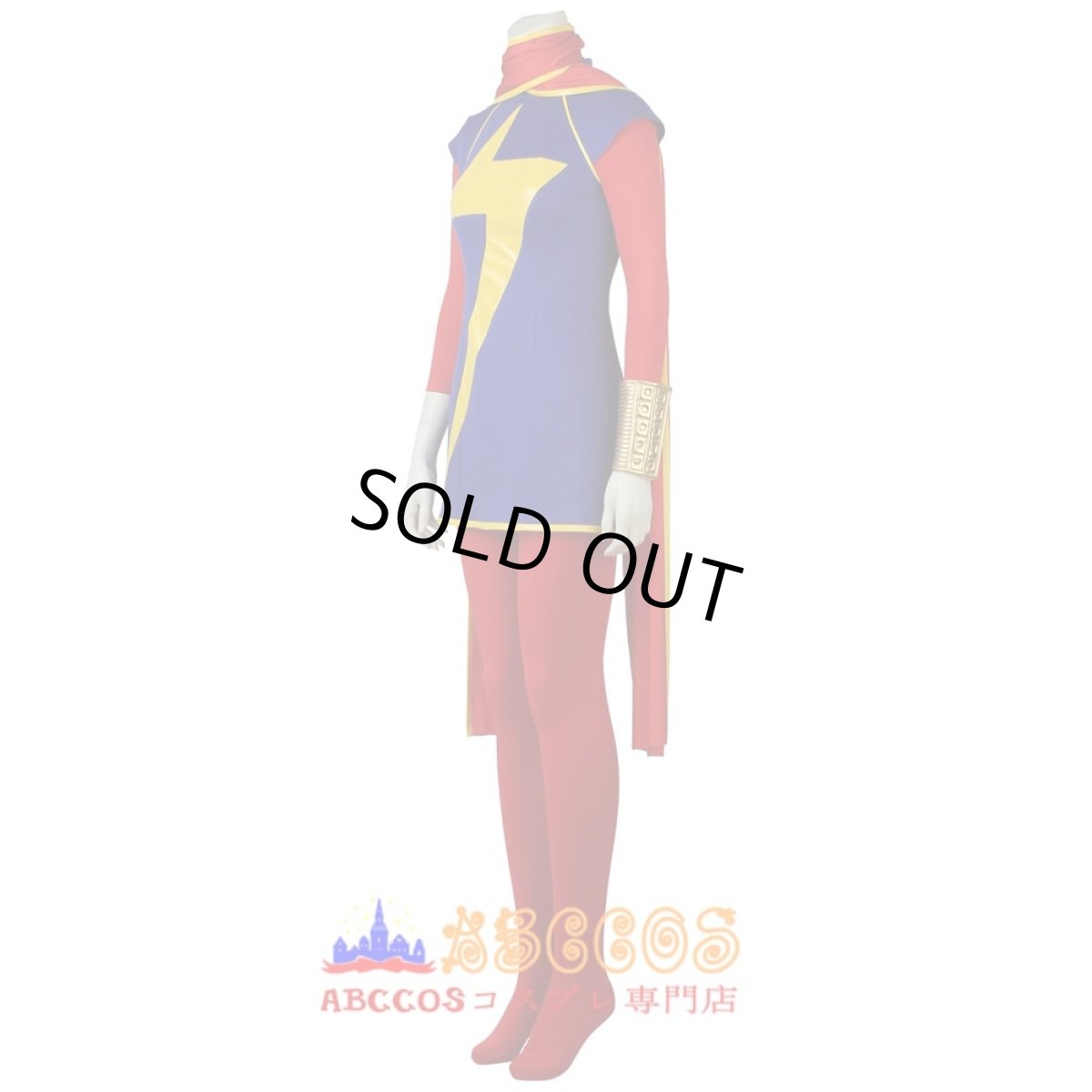 画像3: 【売り切れ即終】ミズ・マーベル（Ms. Marvel）四人目 カマラ・カーン（Kamala Khan） コスプレ衣装 コスチューム abccos製 「受注生産」 (3)