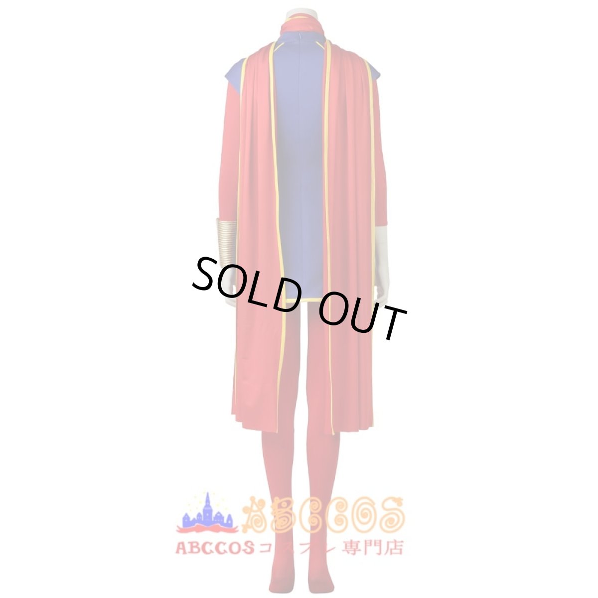 画像4: 【売り切れ即終】ミズ・マーベル（Ms. Marvel）四人目 カマラ・カーン（Kamala Khan） コスプレ衣装 コスチューム abccos製 「受注生産」 (4)