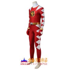 画像4: 恐竜戦隊ジュウレンジャー/ パワーレンジャー・ダイノサンダー （Power Rangers Dino Thunder）Kyoryu Sentai Zyuranger ゲキ ティラノレンジャー コスプレ衣装 abccos製 「受注生産」 (4)