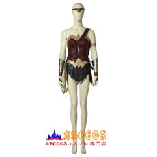 画像2: ワンダーウーマン ジャスティス Wonder Woman Diana Prince ジャスティス・リーグ 修正版 ブーツ付き オーダーメイド可能 コスプレ衣装 アニメ コスチューム ゲーム  バラ売り可 abccos製 「受注生産」 (2)