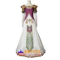 画像1: ゼルダの伝説 トワイライトプリンセス「トワプリ」ゼルダ姫 The Legend of Zelda: Twilight Princess Princess Zelda コスプレ衣装 バラ売り可 abccos製 「受注生産」 (1)