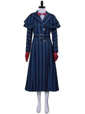 画像1: メリー・ポピンズ リターンズ Mary Poppins Returns メリー・ポピンズ コスプレ衣装 abccos製 「受注生産」 (1)
