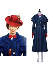 画像5: メリー・ポピンズ リターンズ Mary Poppins Returns メリー・ポピンズ コスプレ衣装 abccos製 「受注生産」 (5)