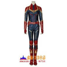 画像1: マーベルズ Captain Marvel  キャロル・ダンヴァース / キャプテン・マーベル Carol Danvers コスプレ衣装 コスチューム バラ売り可 abccos製 「受注生産」 (1)