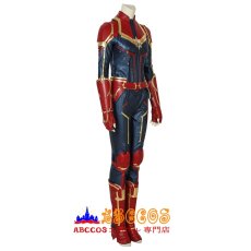 画像2: マーベルズ Captain Marvel  キャロル・ダンヴァース / キャプテン・マーベル Carol Danvers コスプレ衣装 コスチューム バラ売り可 abccos製 「受注生産」 (2)