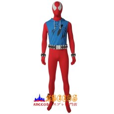画像1: スカーレット・スパイダー ベン・ライリー Scarlet Spider Ben Reilly コスプレ衣装 コスチューム バラ売り可 abccos製 「受注生産」 (1)