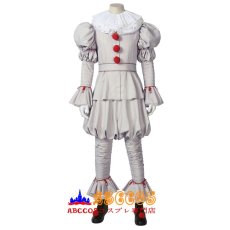 画像1: IT/イット2 ペニーワイズ ピエロ It Pennywise the Dancing Clown ブーツ付き オーダーメイド可能 コスプレ衣装 コスプレ コスチューム ゲーム  バラ売り可 abccos製 「受注生産」 (1)
