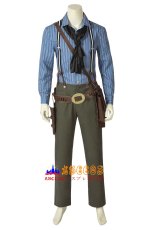 画像6: レッド・デッド・リデンプションII(英:RED DEAD REDEMPTION II) アーサー・モーガン Arthur Morgan コスプレ衣装 コスプレ靴  abccos製 「受注生産」 (6)