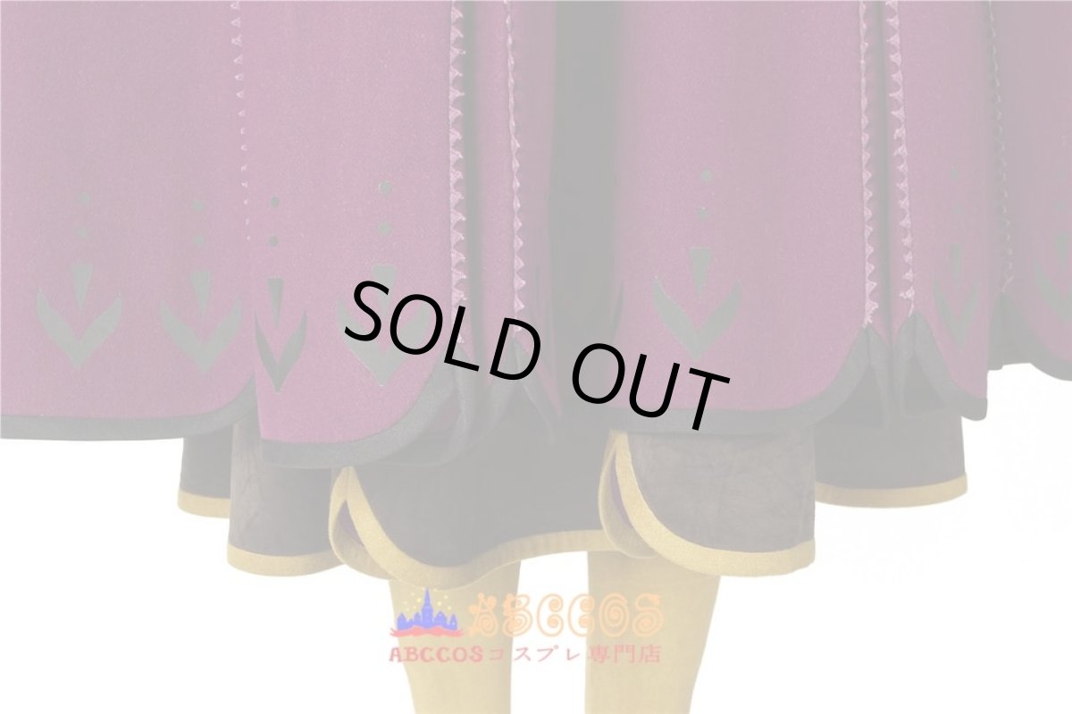 画像16: 【売り切れ即終】アナと雪の女王2 アナ Frozen2 Frozen II Anna コスプレ衣装 abccos製 「受注生産」 (16)