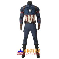 画像1: アベンジャーズ/エンドゲーム スティーブ ロジャース キャプテン アメリカ Avengers: Endgame Steven Rogers Captain America コスプレ衣装 オーダーメイド可能 コスチューム バラ売り可 abccos製 「受注生産」 (1)