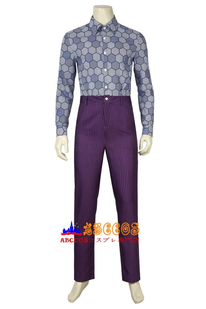 画像7: バットマン ダークナイト ジョーカー Batman The Dark Knight The Joker マスク付き コスプレ衣装 コスチューム バラ売り可 abccos製 「受注生産」 (7)