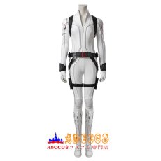 画像1: ブラック・ウィドウ ナターシャ・ロマノフ Black Widow Natasha Romanoff White suit コスプレ衣装 コスチューム バラ売り可 abccos製 「受注生産」 (1)