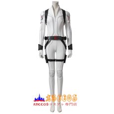 画像2: ブラック・ウィドウ ナターシャ・ロマノフ Black Widow Natasha Romanoff White suit コスプレ衣装 コスチューム バラ売り可 abccos製 「受注生産」 (2)