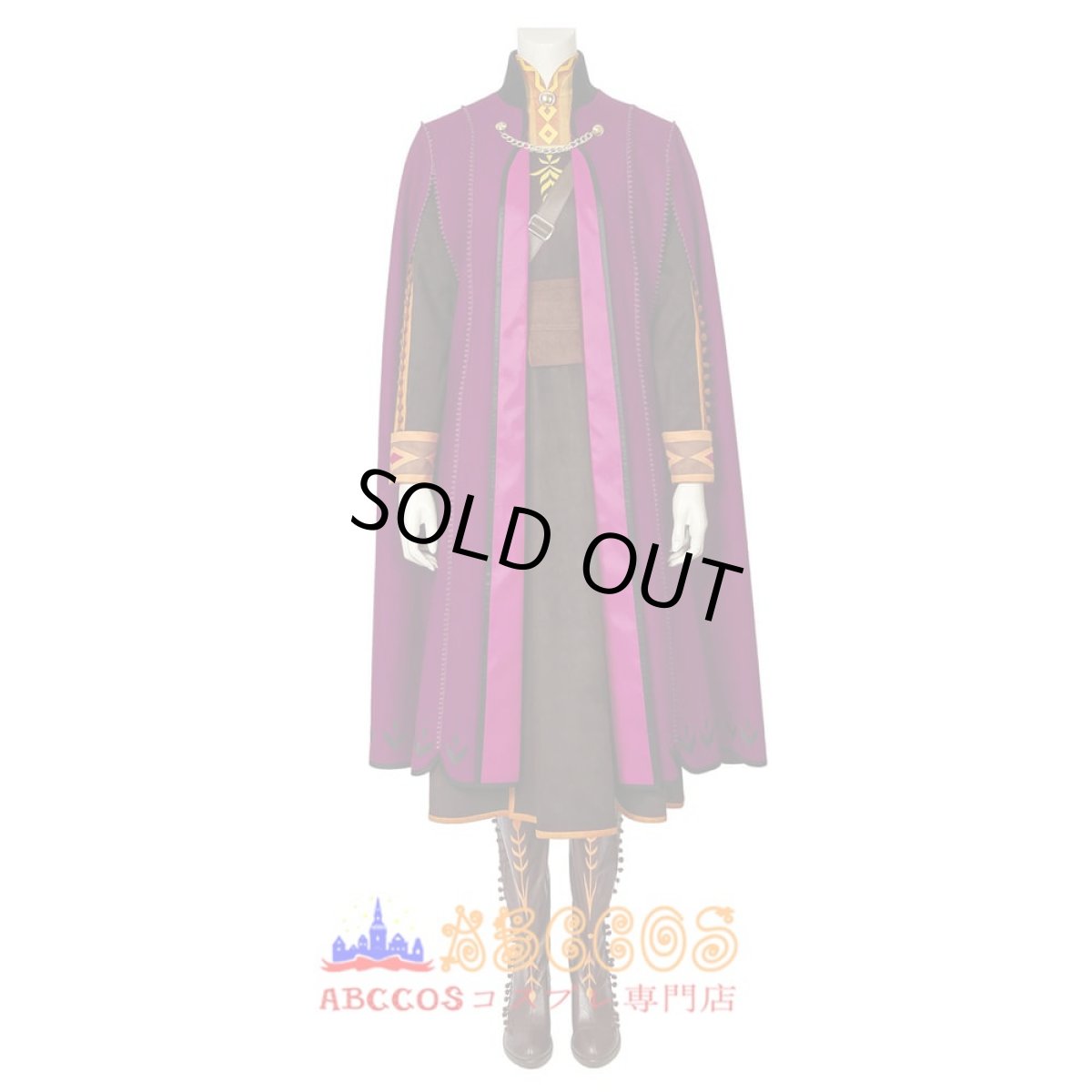 画像1: アナと雪の女王2 アナ Frozen2 Frozen II Anna コスプレ衣装 オーダーメイド可能 コスチューム バラ売り可 abccos製 「受注生産」 (1)