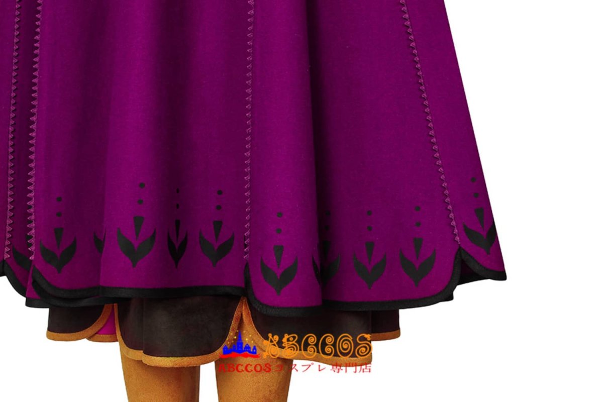 画像14: アナと雪の女王2 アナ Frozen2 Frozen II Anna コスプレ衣装 オーダーメイド可能 コスチューム バラ売り可 abccos製 「受注生産」 (14)