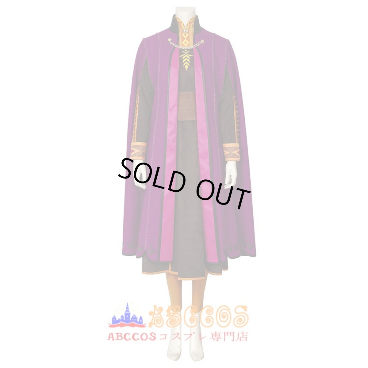 画像2: アナと雪の女王2 アナ Frozen2 Frozen II Anna コスプレ衣装 オーダーメイド可能 コスチューム バラ売り可 abccos製 「受注生産」 (2)