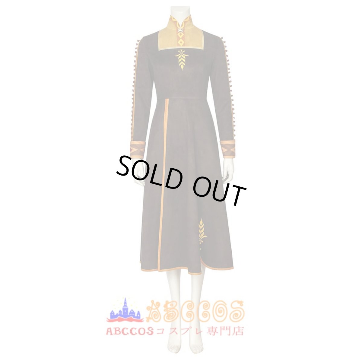 画像9: アナと雪の女王2 アナ Frozen2 Frozen II Anna コスプレ衣装 オーダーメイド可能 コスチューム バラ売り可 abccos製 「受注生産」 (9)