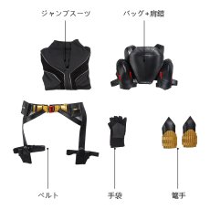 画像21: ブラック・ウィドウ ナターシャ・ロマノフ Black Widow Natasha Romanoff suit コスプレ衣装 コスチューム バラ売り可 abccos製 「受注生産」 (21)