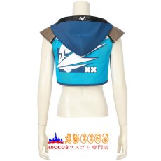 画像14: ヴァロラント VALORANT ジェット Jett コスプレ衣装 コスチューム ゲーム バラ売り可 abccos製 「受注生産」 (14)