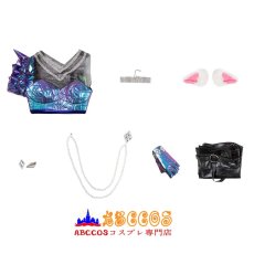 画像22: リーグ・オブ・レジェンド LOL KDA 2020 S10 Ali アーリ コスプレ衣装 abccos製 「受注生産」 (22)