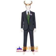 画像1: Loki season one ロキ スーツ コスプレ衣装 マスク付き コスプレ コスチューム  バラ売り可 abccos製 「受注生産」 (1)